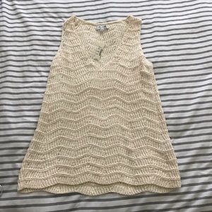 Madewell sleeveless v-neck